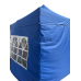 PROFI small hexagon nůžkový párty stan, prodejní stánek 3x3m modrý