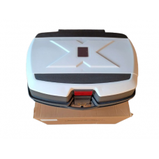 Motokufr top-case 46L model 268 bílý
